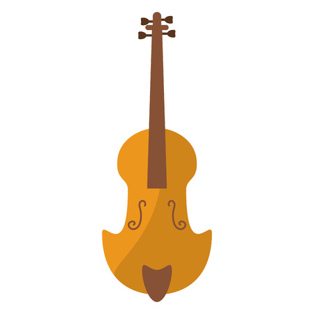 fiddle classical music instrumentのイラスト素材