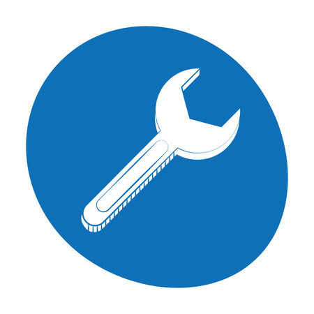 wrench maintenance equipment repair imageのイラスト素材