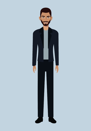 character man member communityのイラスト素材