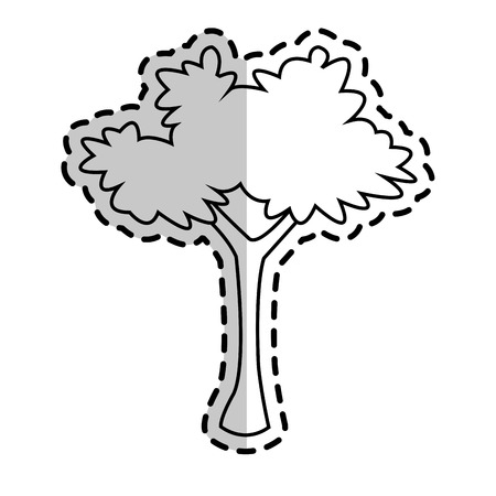 bush plant icon image vector illustration designのイラスト素材