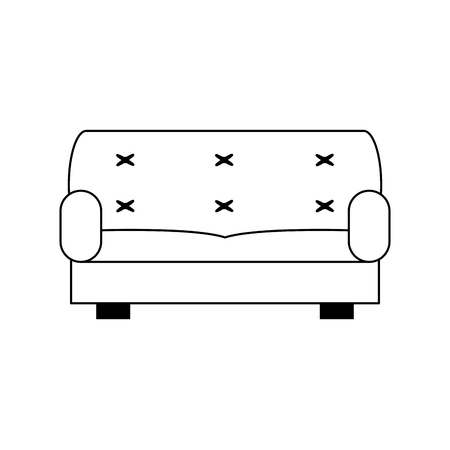 sofa chair icon image vector illustration designのイラスト素材