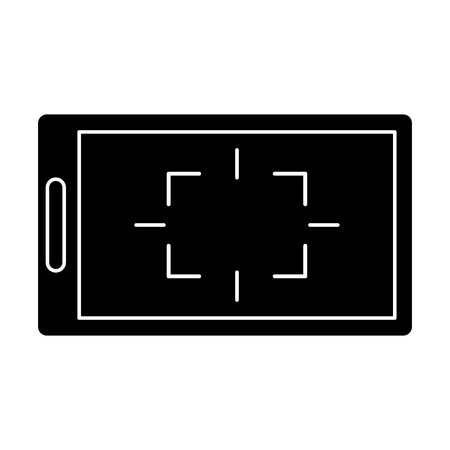 smartphone display tag game pictogramのイラスト素材