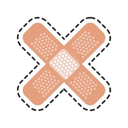 medical bandage icon image vector illustration designのイラスト素材