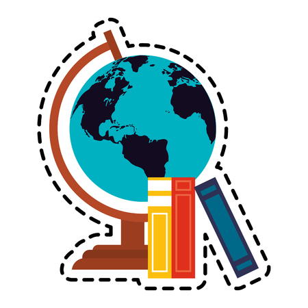 earth globe icon image vector illustration designのイラスト素材