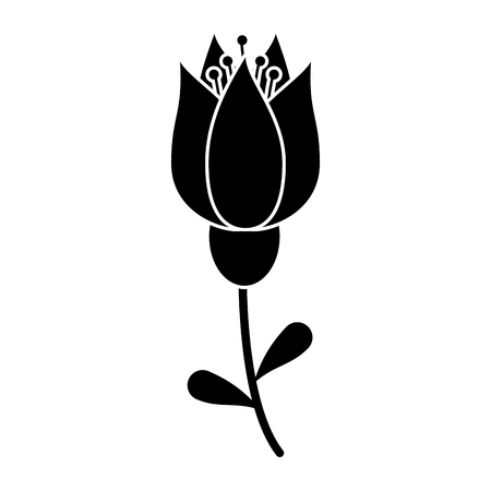 tulip flower decoration image vector illustration eps 10のイラスト素材