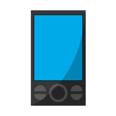 smartphone mobile technology communication vector illustration eps 10のイラスト素材