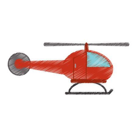 drawing helicopter transport fly image vector illustration eps 10のイラスト素材