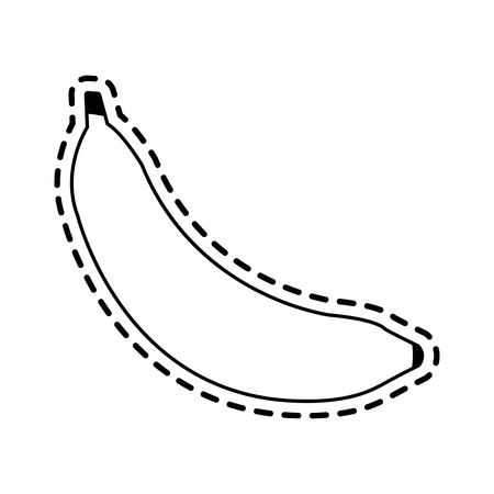 banana fruit icon image vector illustration designのイラスト素材
