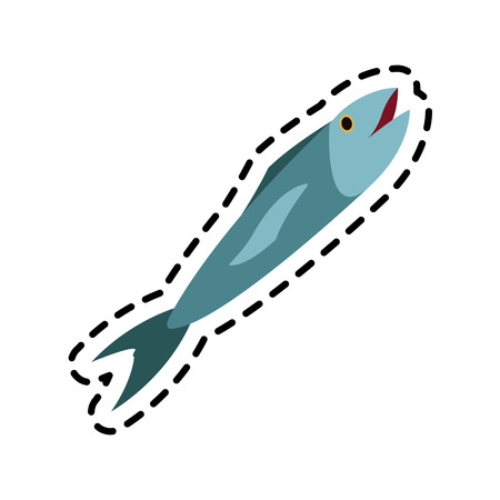 fish food icon image vector illustration designのイラスト素材