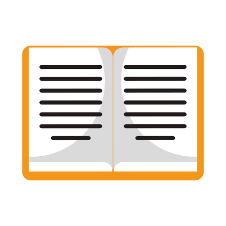 book study investigation symbol vector illustration eps 10のイラスト素材