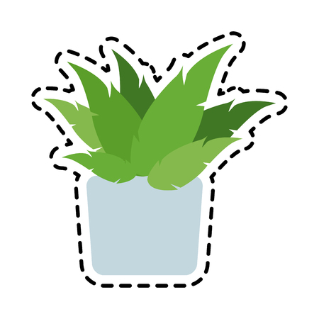 potted plant icon image vector illustration designのイラスト素材
