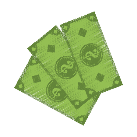 cash money icon image vector illustration designのイラスト素材