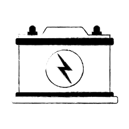 big battery icon image vector illustration designのイラスト素材