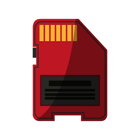 Sd memory card icon image vector illustration designのイラスト素材