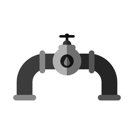 pipe oil industry related icon image vector illustration designのイラスト素材