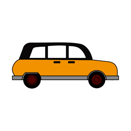 blurred silhouette small automobile vehicle transport vector illustration vector illustrationのイラスト素材