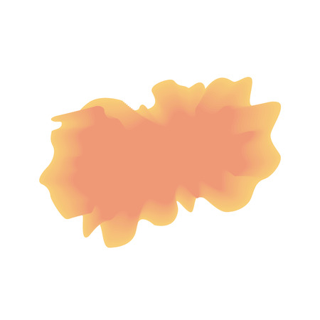 A watercolor abstract stain with splashes modern creative vector illustrationのイラスト素材