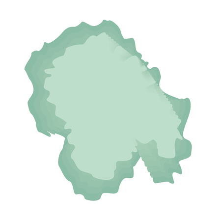 A watercolor abstract stain with splashes modern creative vector illustrationのイラスト素材