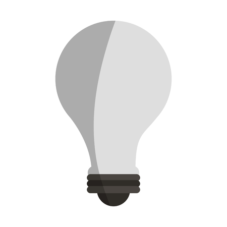 A regular light bulb icon image vector illustration designのイラスト素材