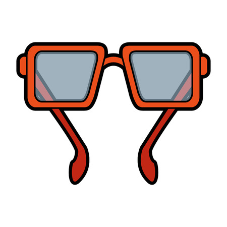 glasses frame icon image vector illustration design のイラスト素材