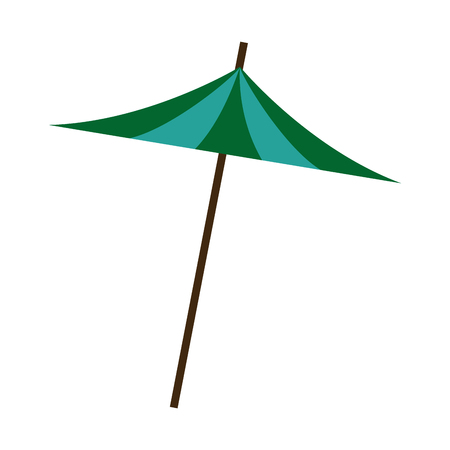 circus umbrela fun cute vector ilustration iconのイラスト素材