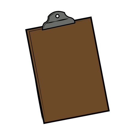 clipboard medical health hospital equipment vector illustrationのイラスト素材