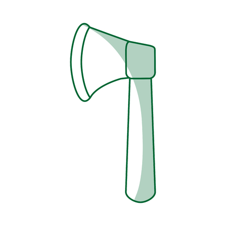 Camping materials flat icon vector illustration design graphic shadowのイラスト素材