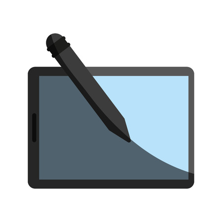 pencil cartoon illustration vector icon design graphic shadowのイラスト素材