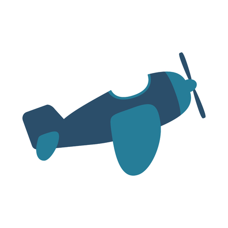 open cockpit mono plane icon image vector illustration designのイラスト素材