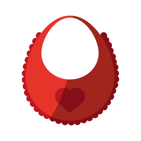 bib baby or shower related  icon image vector illustration designのイラスト素材