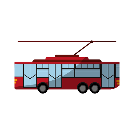 bus sideview  icon image vector illustration designのイラスト素材
