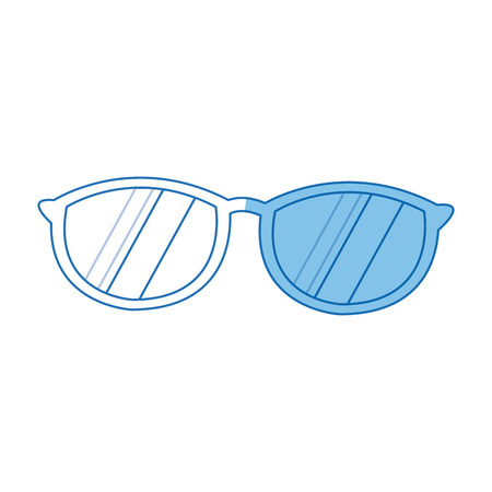 Sun glasses fashion summer accessory vector illustrationのイラスト素材