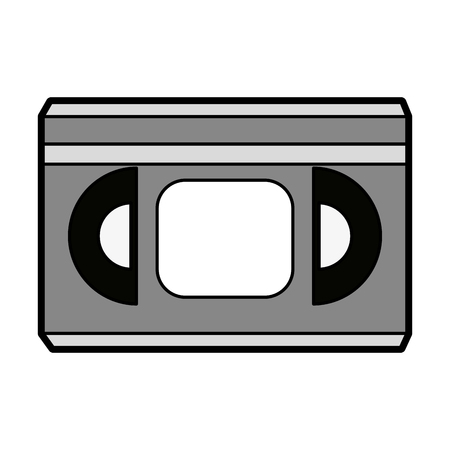 video tape cassette icon image vector illustration designのイラスト素材