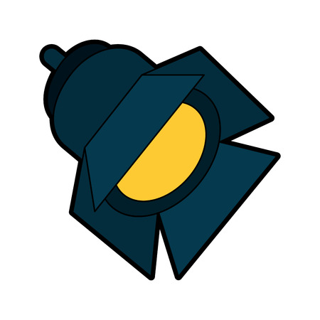 stage light icon image vector illustration designのイラスト素材
