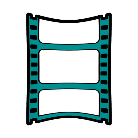 video tape segment icon image vector illustration designのイラスト素材