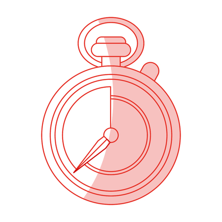 chronometer shadow illustration icon vector design graphicのイラスト素材