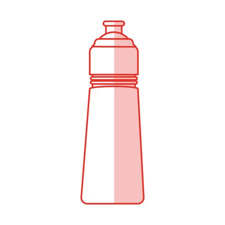 bottle sport gym illustration icon vector design graphic shadowのイラスト素材
