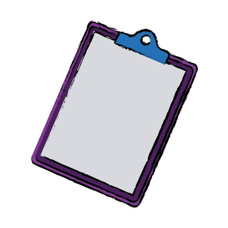 clipborad empty element tool work vector illustrationのイラスト素材