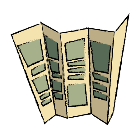 map guide location journey vacations vector illustrationのイラスト素材