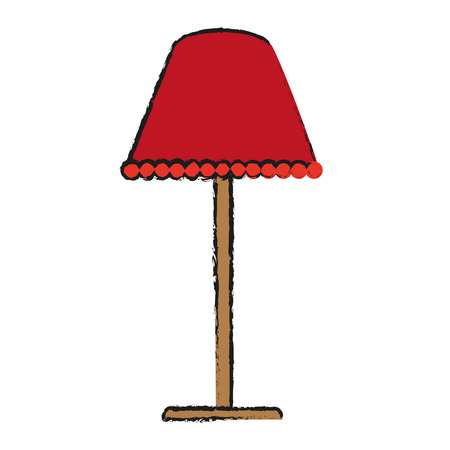 house lamp icon image vector illustration designのイラスト素材