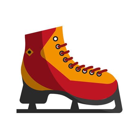 Ice skates icon image vector illustration designのイラスト素材
