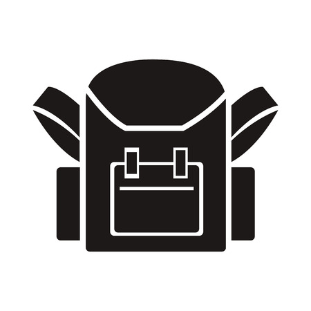 school bag back to school accessory vector illustrationのイラスト素材