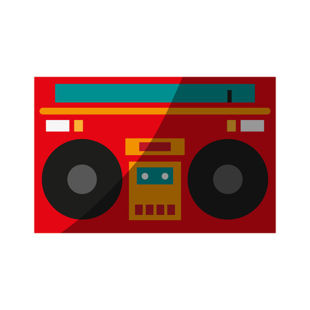 boom box icon image vector illustration designのイラスト素材
