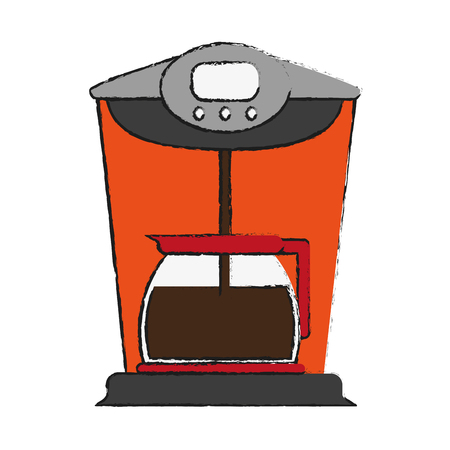 coffe maker icon vector illustration graphic designのイラスト素材