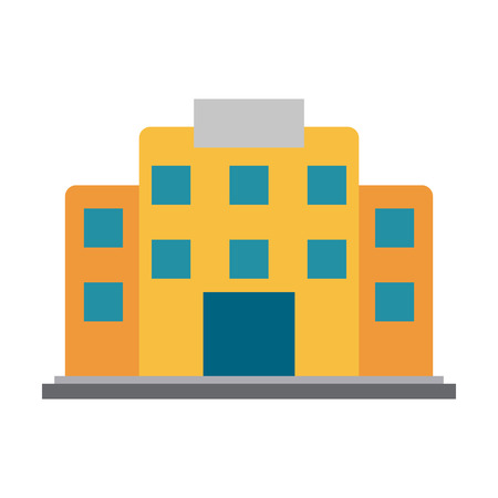 city building icon image vector illustration designのイラスト素材