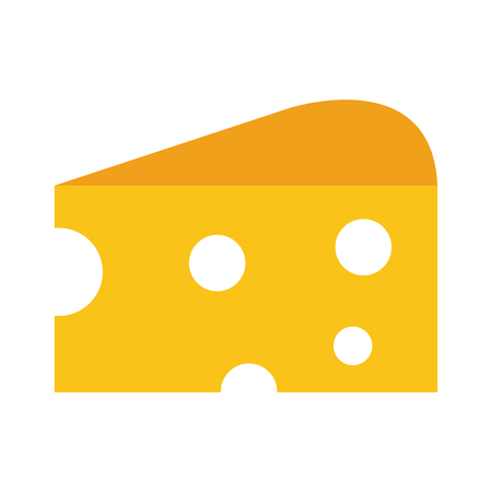 cheese slice icon image vector illustration designのイラスト素材