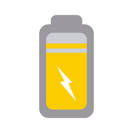 charged battery icon image vector illustration designのイラスト素材