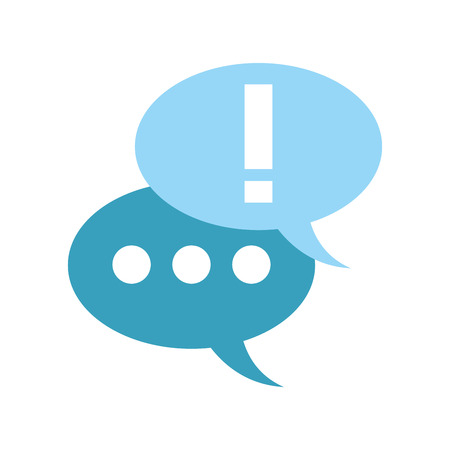 conversation bubbles icon image vector illustration designのイラスト素材