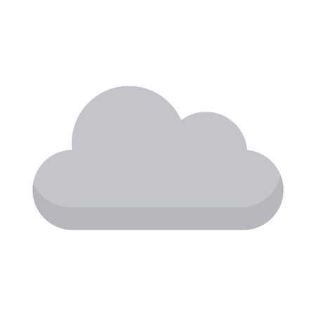 cloud computing database storage services web technology vector illustrationのイラスト素材