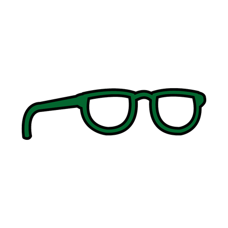 fashion glasses frame accessory icon vector illustration fashion glasses frame accessory icon vector illustration